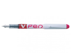 Pilot V-Pen Erasable Disposable Fountain Pen Pink (Pack 12) - 631101209