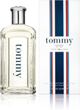 Tommy Hilfiger Tommy Eau de Toilette 50ml perfume for men in a transparent glass bottle with citrus and fruity notes.