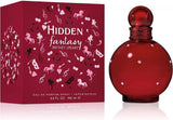 Affinity Britney Spears Hidden Fantasy Eau de Parfum 100ml bottle, floral and fruity fragrance, elegant packaging visible.