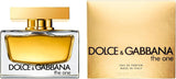 D&G The One Eau de Parfum S 75ml bottle, luxury fragrance for women, displayed on a neutral background.
