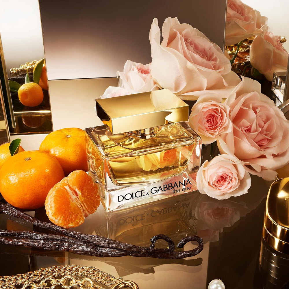 D&G THE ONE EDP-S 75ml fragrance bottle from Affinity, showcasing the elegant perfume design and packaging.