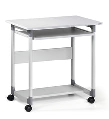 Durable SYSTEM PC Workstation Trolley 75 Fixed Height Grey - 379610 DD