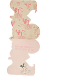 You're 1 Disney Minnie Mouse Die Cut Design Baby Girl Birthday Card