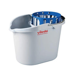 Vileda Supermop Bucket With Funnel Wringer 10 Litre Blue - 0907045 DD