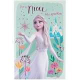 Disney Frozen Elsa Design Niece Birthday Card