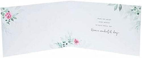 Simply Traditional Sister Birthday Card Floral