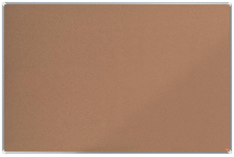 Nobo Premium Plus Cork Noticeboard Aluminium Frame 1800x1200mm 1915184