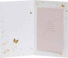A Little Love Note Butterflies Wife Birthday Card