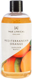 Reed Diffuser Mediterranean Orange 200ml Refill