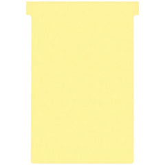 Nobo T-Cards A110 Size 4 Yellow (Pack 100) 2004004