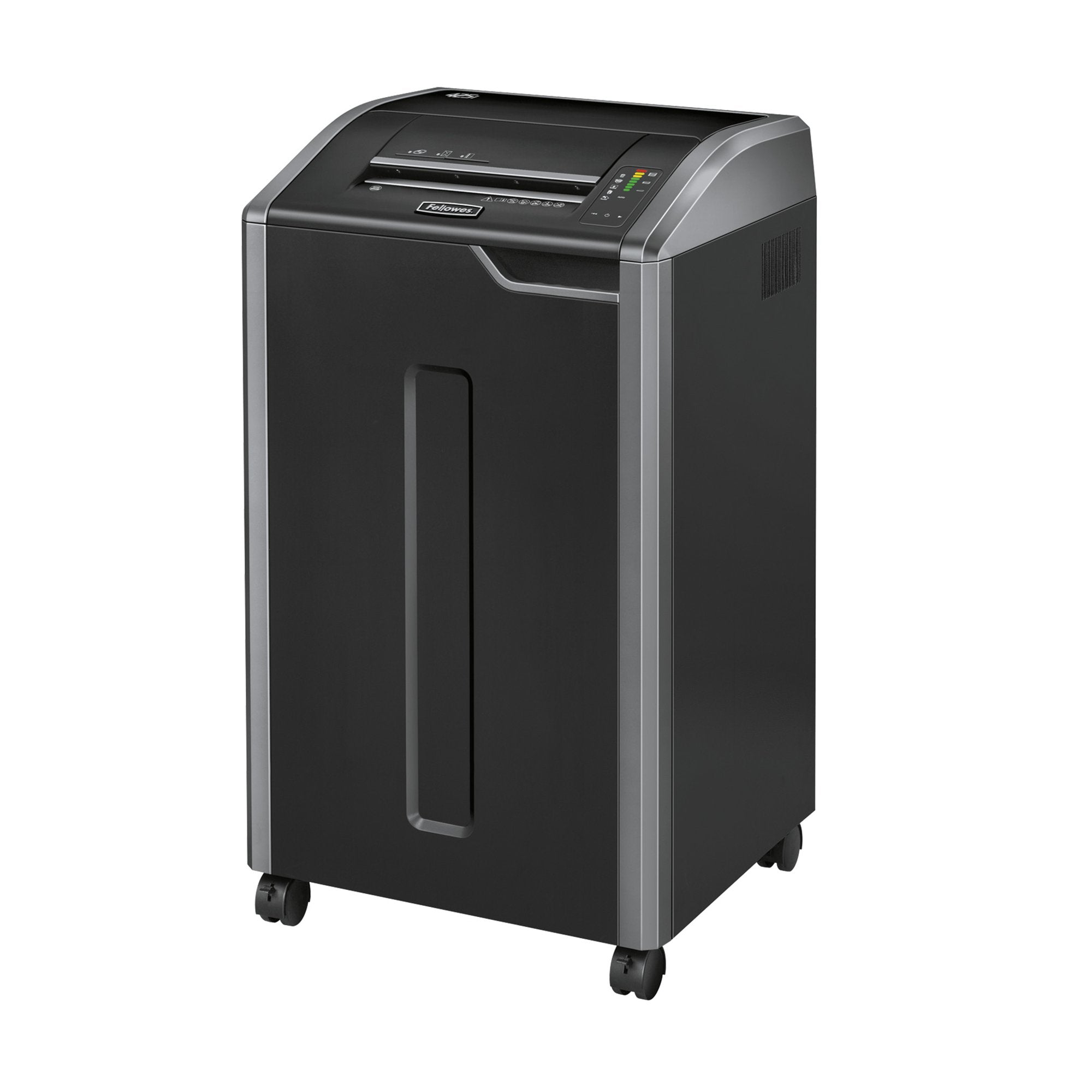 Fellowes Powershred 425i Strip Cut Shredder 114 Litre 40 Sheet Black/Grey 4698501 DD