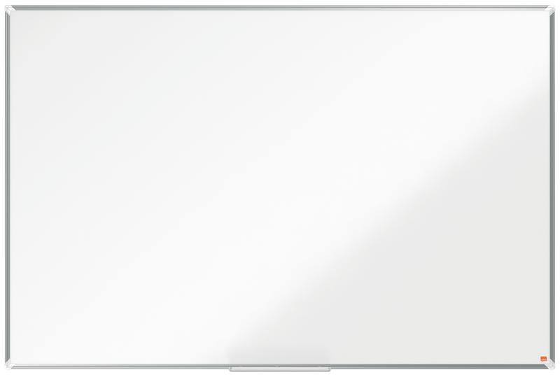 Nobo Premium Plus Magnetic Enamel Whiteboard Aluminium Frame 1800x1200mm 1915149