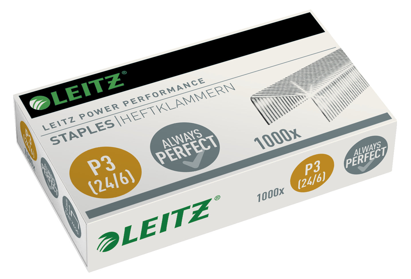 Leitz Power Performance P3 Staples 24/6 (Pack 1000) - 55700000