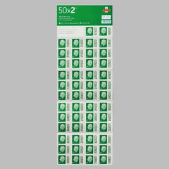 Royal Mail 2nd Class Postage Stamps – Pack of 50