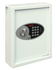 Phoenix Cygnus Key Deposit Safe 48 Hook Electronic Lock White KS0032E DD