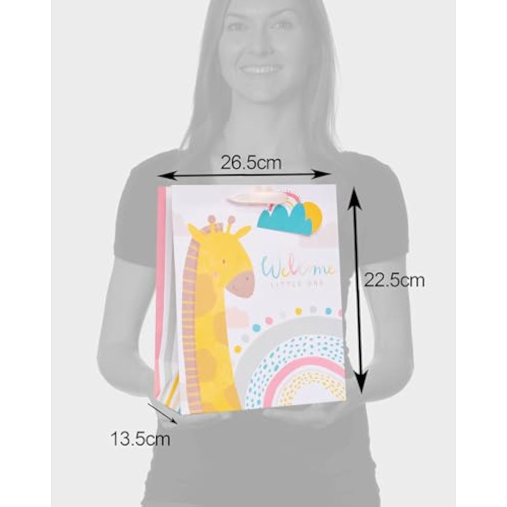 Cute Giraffe Design Large Gift Bag