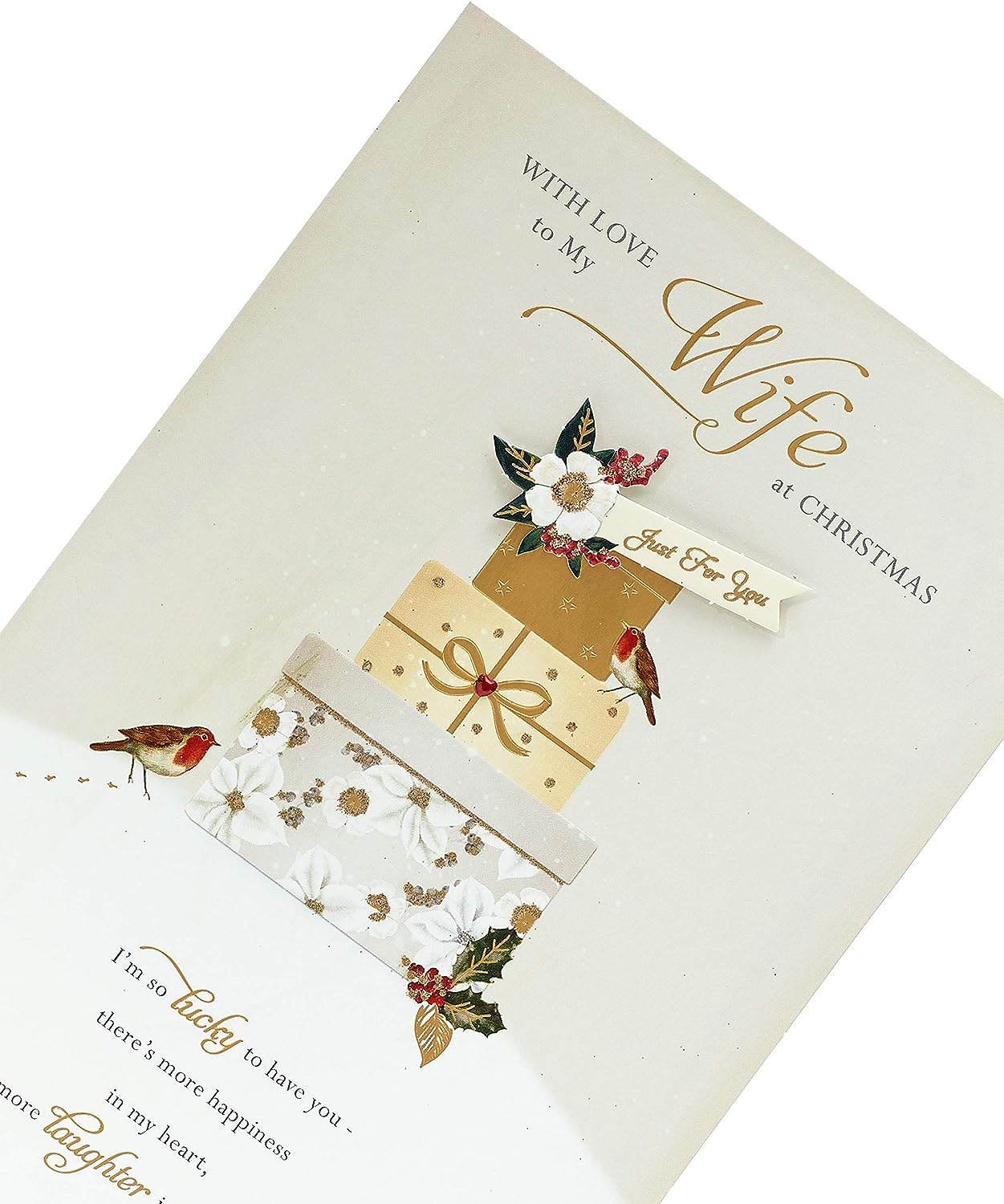 Wife Christmas Card
