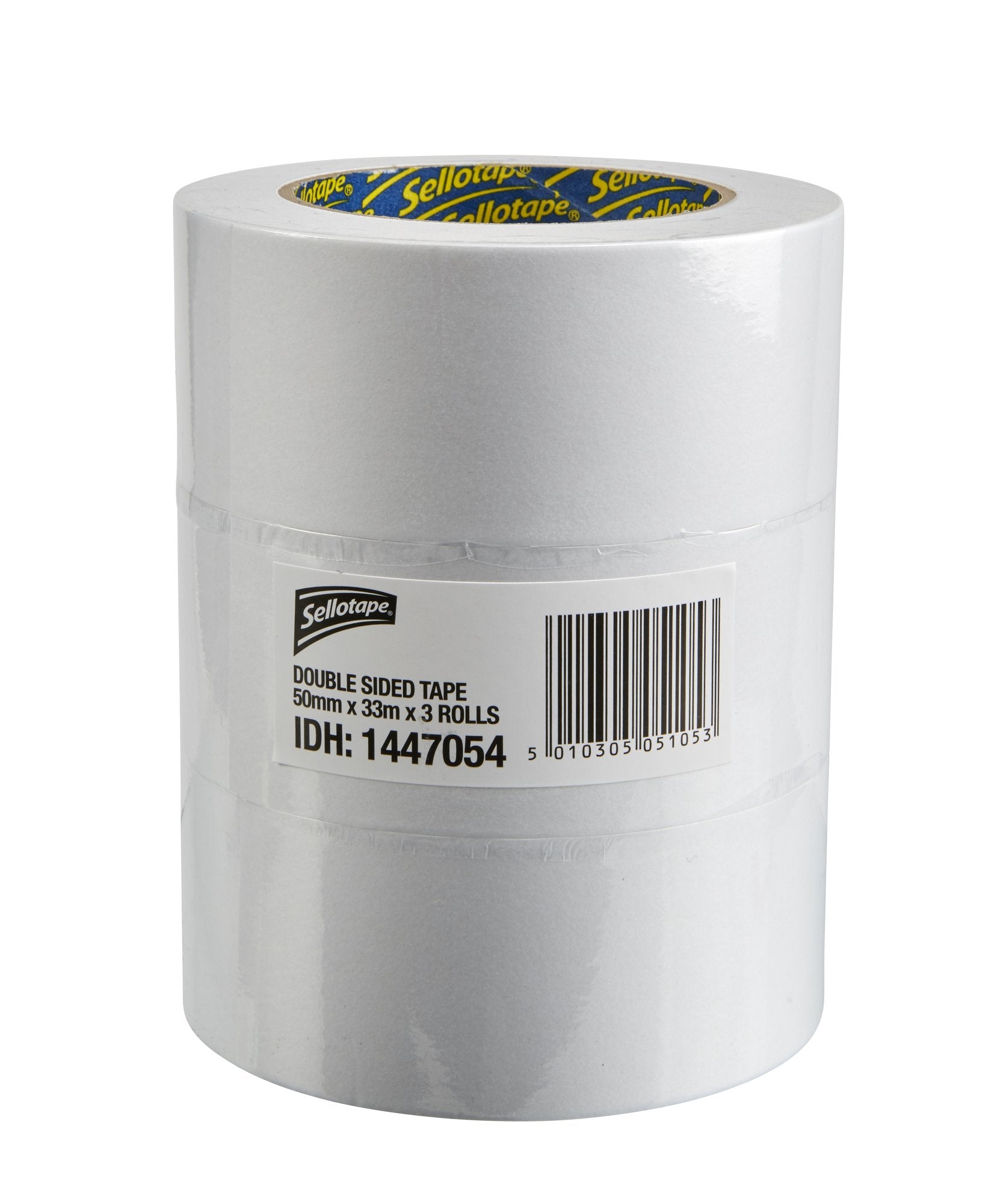 Sellotape Easy Peel Extra Strong Double Sided Tape 50mm x 33m (Pack 3) - 1447054