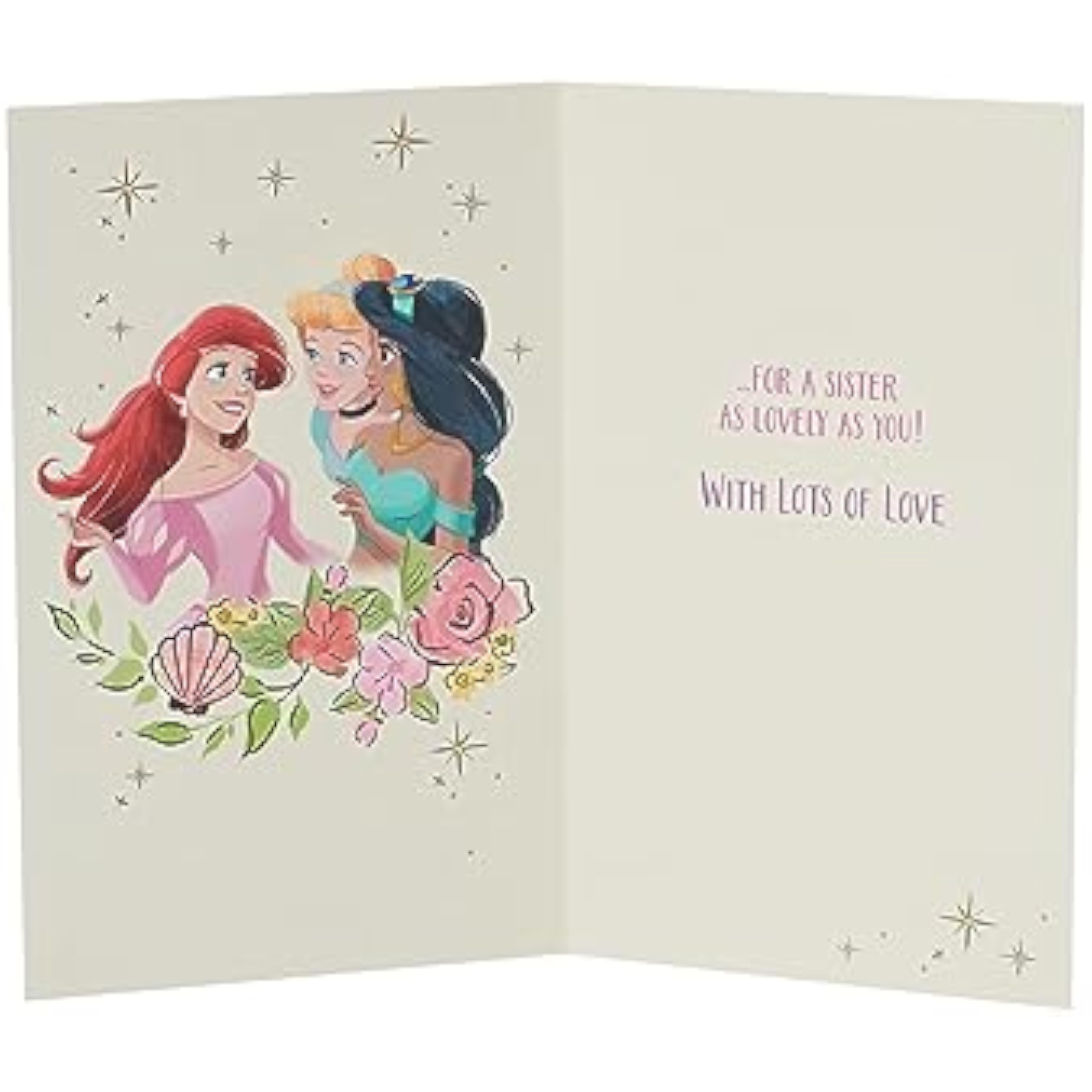 Disney Magical Princess Sister Birthday Card