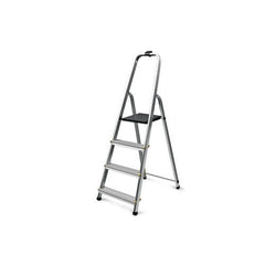 Slingsby Aluminium 4 Tread Platform Step Ladder (Platform Sits 770mm Above The Floor) 150Kg Capacity - 405006 DD