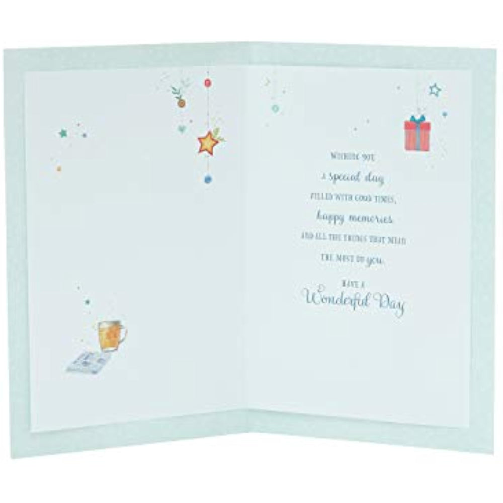 For a Granddaughter Who Means so Much, Birthday Greetings Card