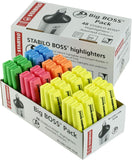 STABILO UK/70/48-1 - Boss Chisel Tip Highlighters 5 colours PK48