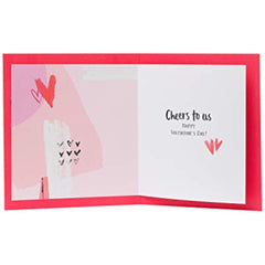 Wine Design Friend Valentines Day Card
