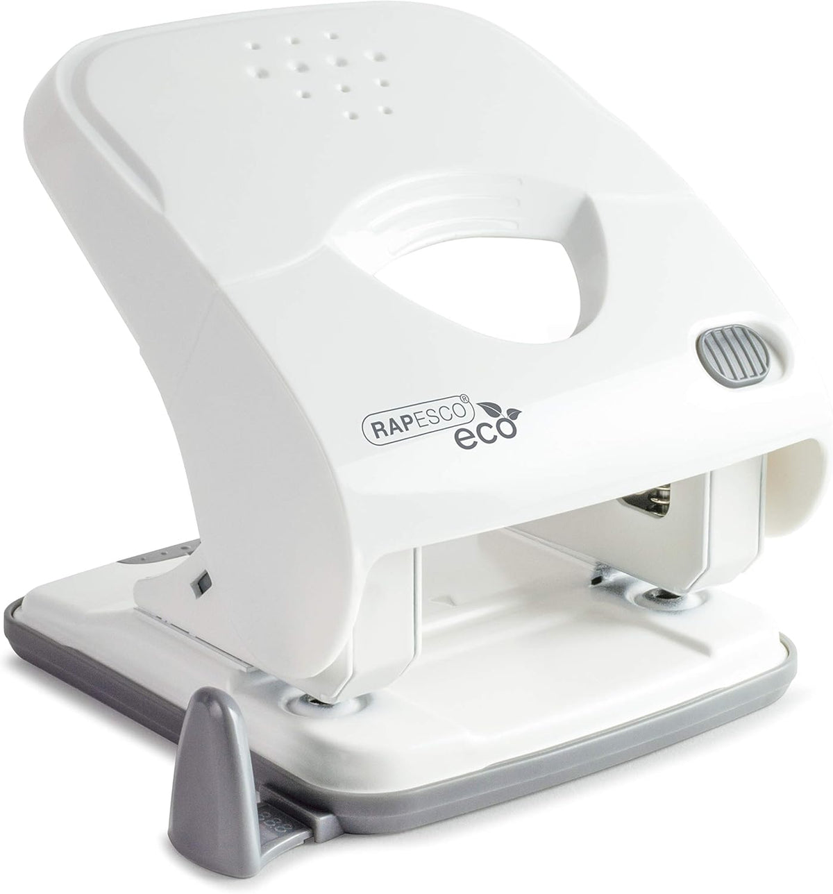Rapesco ECO X5-30ps Less Effort 2-Hole Punch, 30 Sheets - Soft White