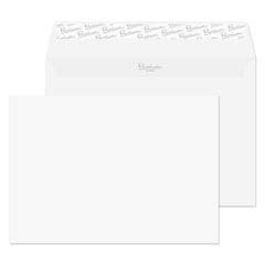 Blake Premium Business Envelopes C5 Ice White Wove Wallet Plain Peel and Seal 120gsm 162x229mm (Pack 500) - 31707