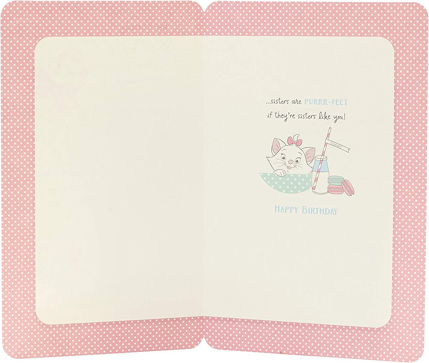 Disney Aristocats Marie Sister Birthday Card