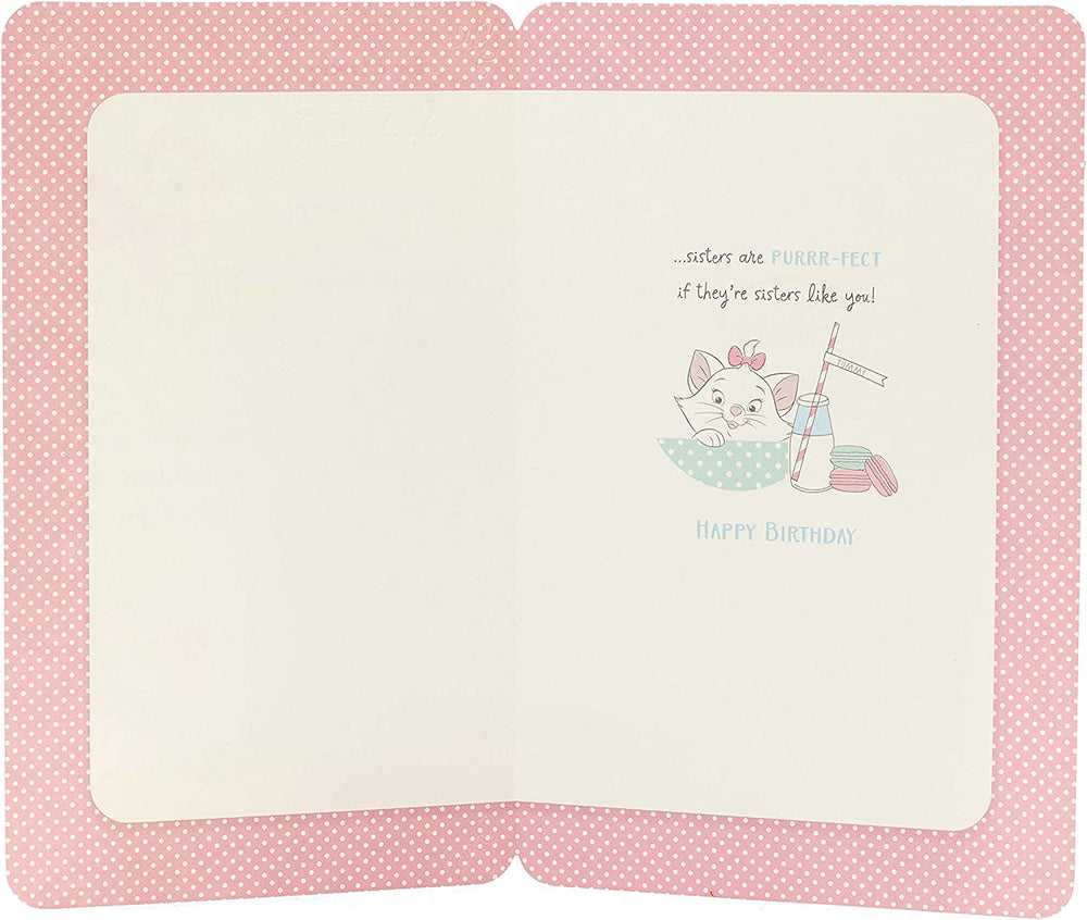 Disney Aristocats Marie Sister Birthday Card