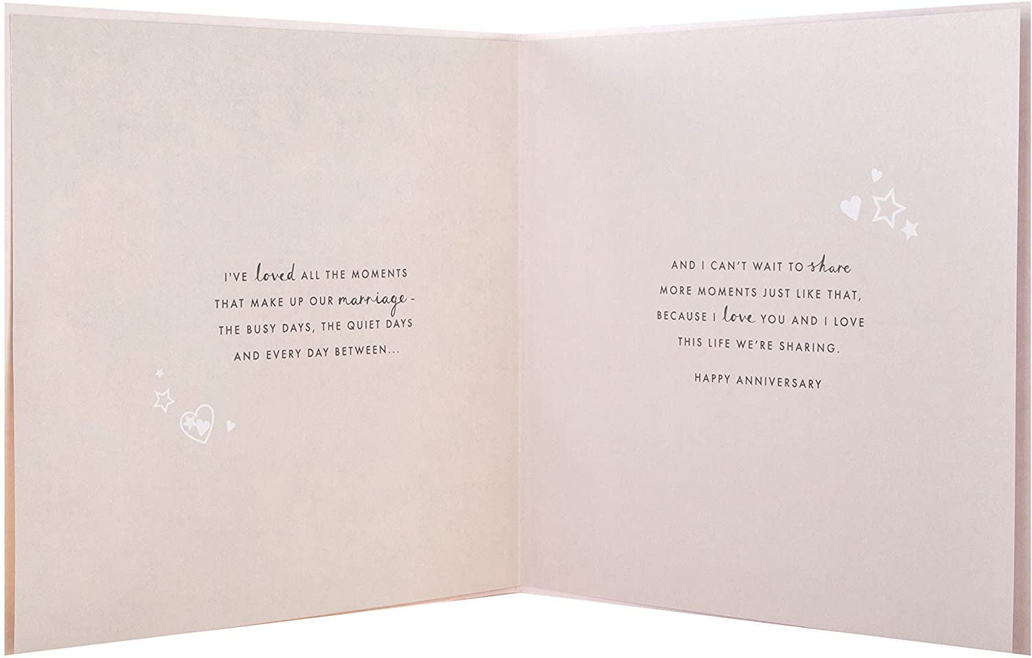Intricate Laser-cut Design Husband Wedding Anniversary Card