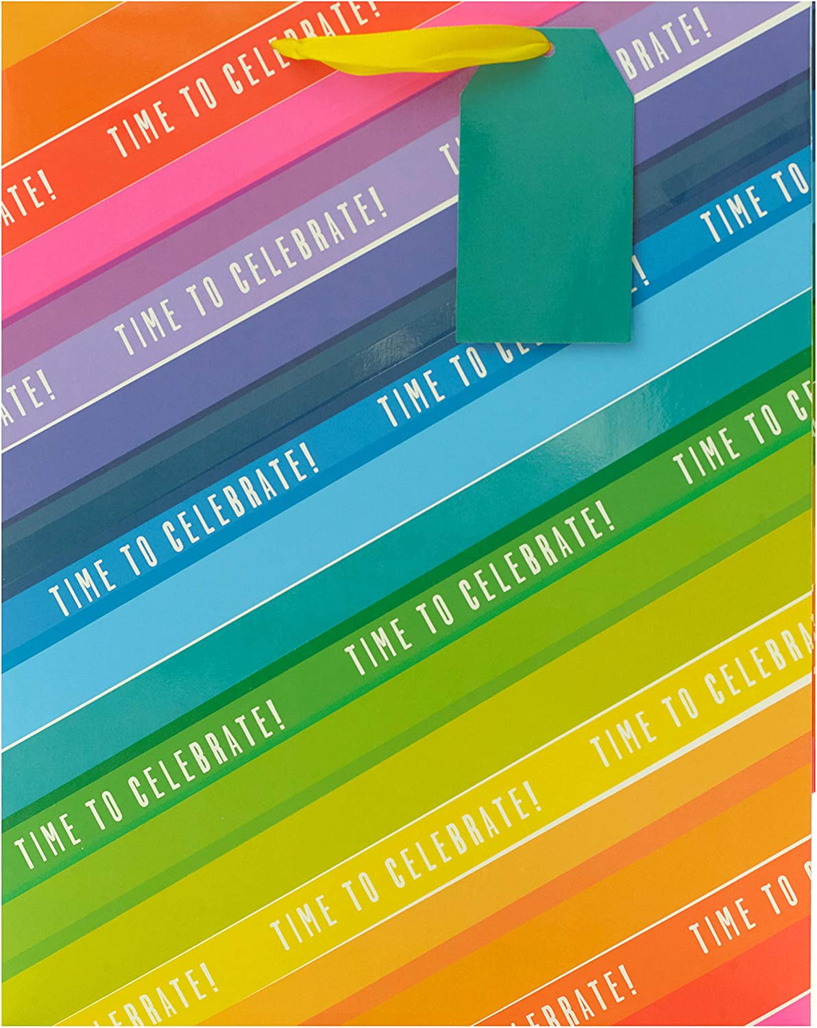 Rainbow Colourful Large Gift Bag