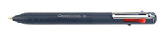 Pentel IZEE 4 Colour Ballpoint Pen Everyday 1.0mm Tip 0.5mm Line (Pack 12) BXC470-DC