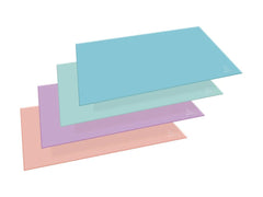Aquarel Board Desk Mat 575 x 375mm Assorted - (Pack 8)  60196D