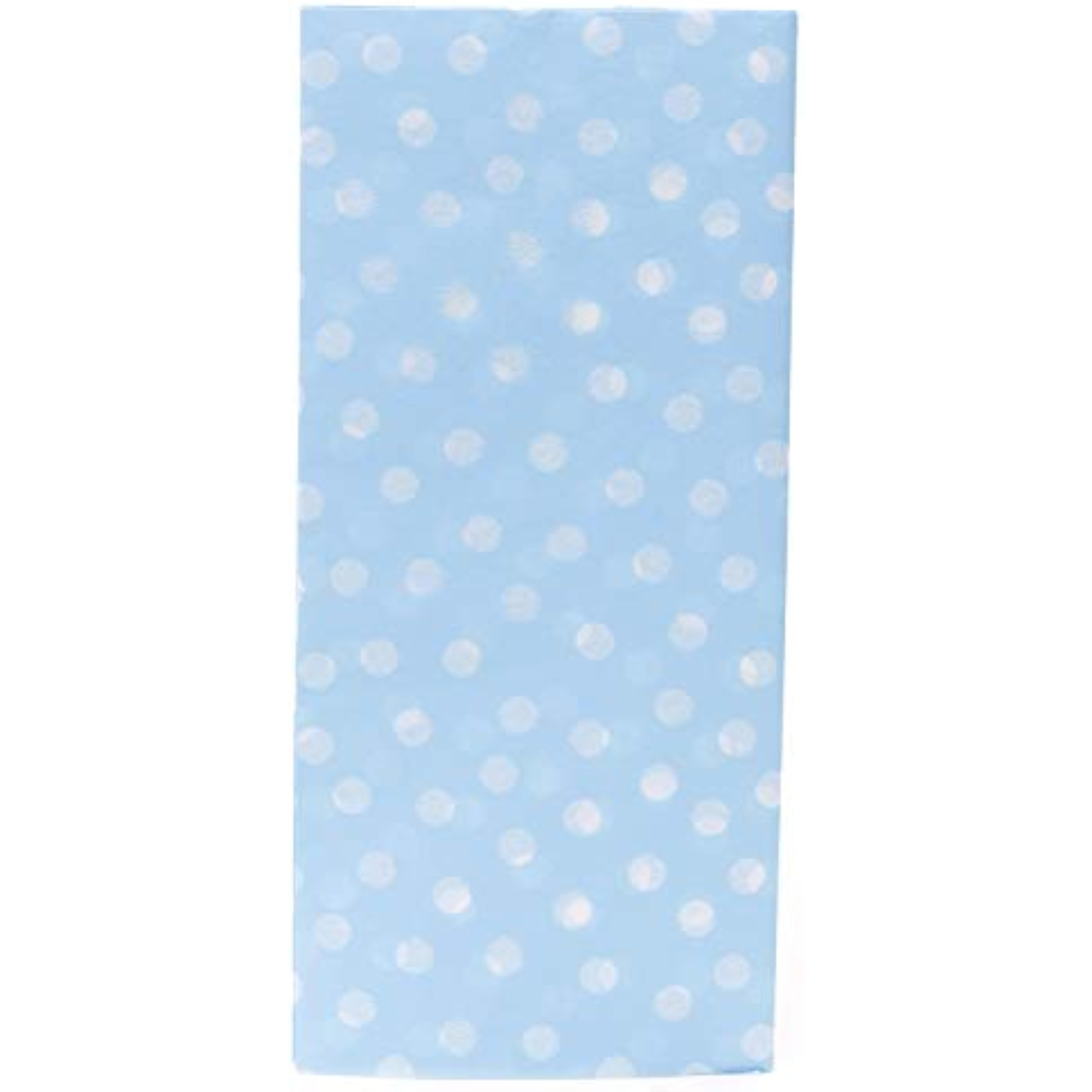 UK Greetings Tissue Paper for Him/Her/Friend - Blue & White Polka Design, Blue, White, 3 count (Pack of 1)