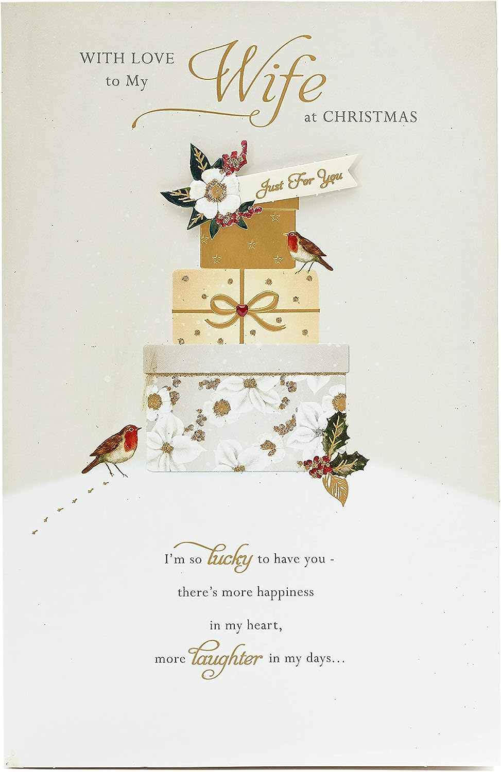 Wife Christmas Card