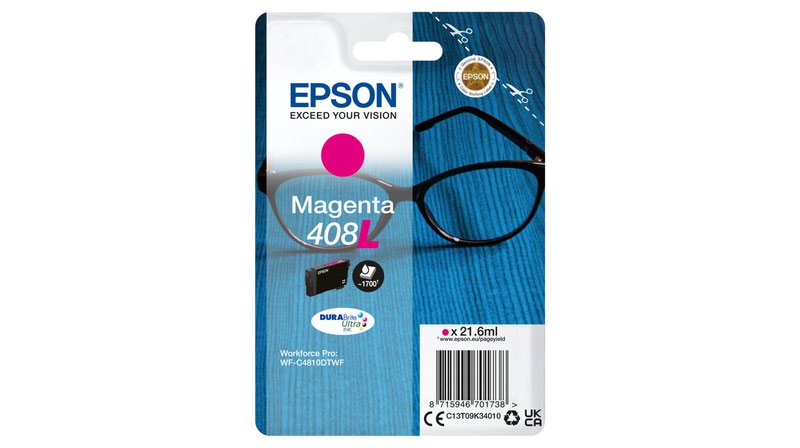 Epson C13T09K34010 408XL Magent Ink Ca
