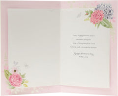 Mother's Day Card from Daughter With Envelope - Traditional Design