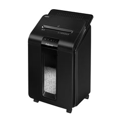 Fellowes AutoMax 100M Mirco Cut Cut Shredder 23 Litre 100 Sheet Automatic/10 Sheet Manual Black 4629301