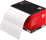 5 Star Office Address Labels 89x36mm (Roll of 250) – Bulk Wholesale UK