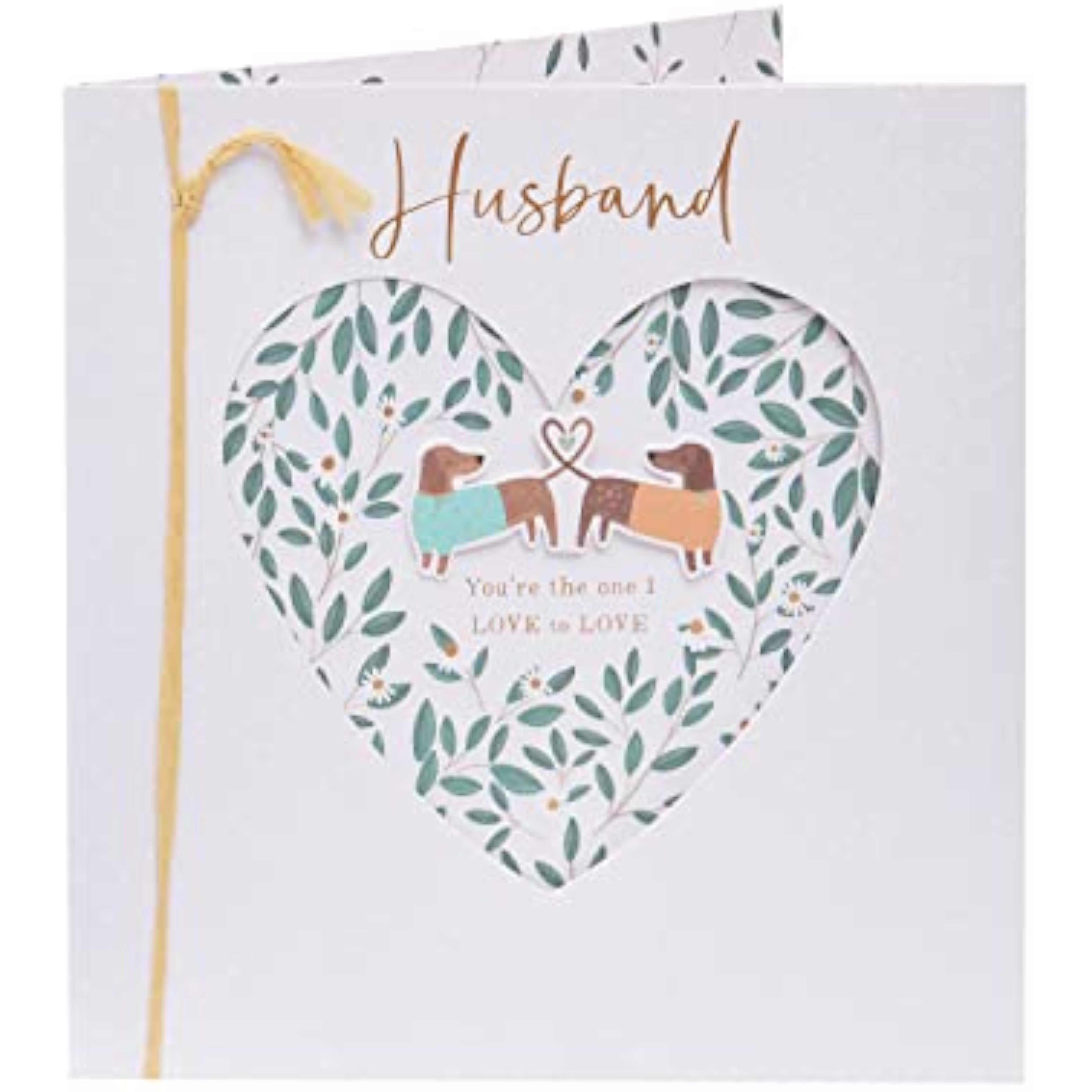 Husband Romantic Design With Pair of Sausage Dogs