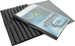 Rapesco ECO Clip File A4 - Black - PK10 - 1595