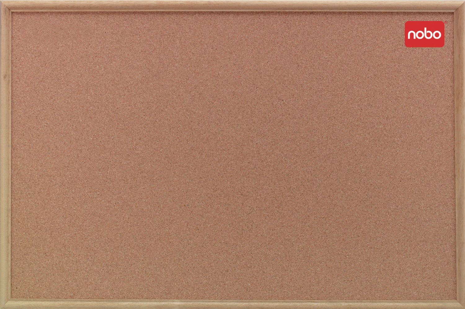 Nobo Classic Cork Noticeboard Oak Wood Frame 600x900mm 37639003 DD