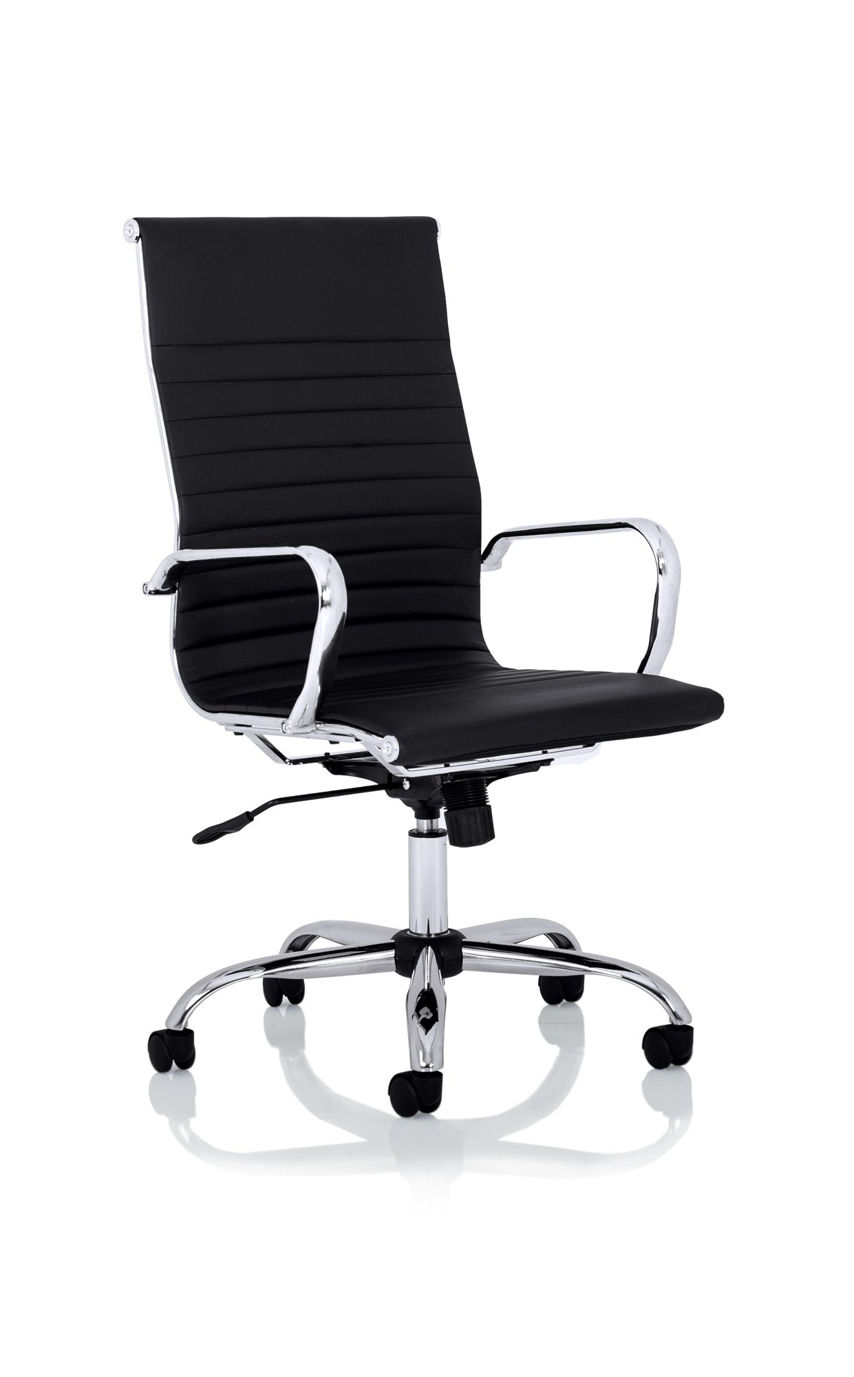 Nola High Back Black Soft Bonded Leather Executive Chair OP000226 DD
