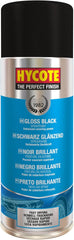 Hycote Gloss Black Car Spray Paint 400ml – Fast Drying Aerosol