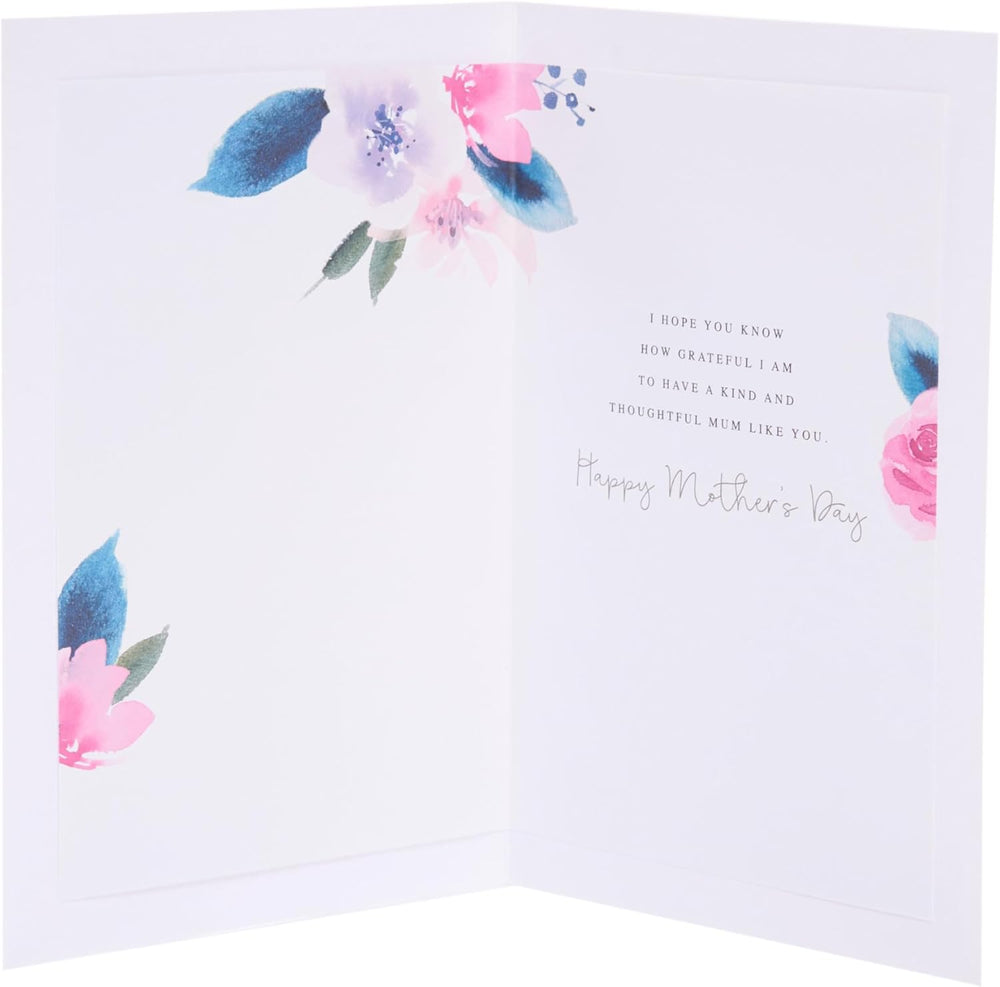 UK Greetings Mother's Day Card for Mum from your Son - Floral Bouquet Design