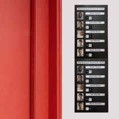 SafeTrack 5 Name Photo Board - RCP05 DD