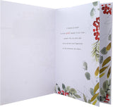 Hallmark Boxed Christmas Card for Someone Special – Classic Seasonal Foliage Design