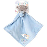 Carte Blanche Tiny Tatty Teddy baby boy comforter toy with "You Are Loved" message, soft and cuddly for infants.